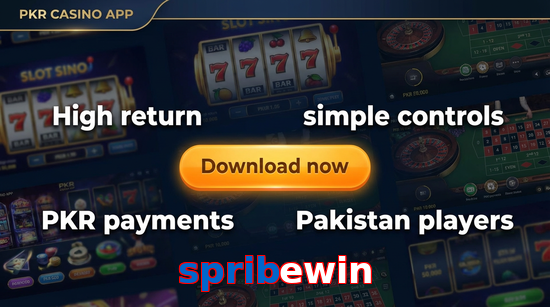 Main screen of Spribewin gamedownload page for PK players